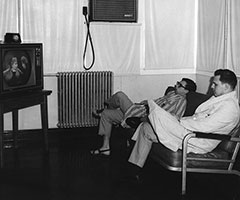 Whitecoats Relaxing, TV Room